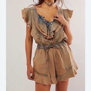 {NWOT} $128 FREE PEOPLE ONE  Naya Romper